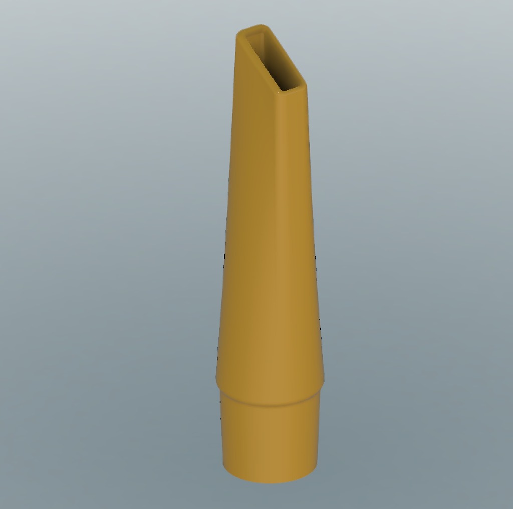 Vacuum Crevice Tool by BMC3D Download free STL model