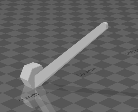 Holder for Spools of Thread.