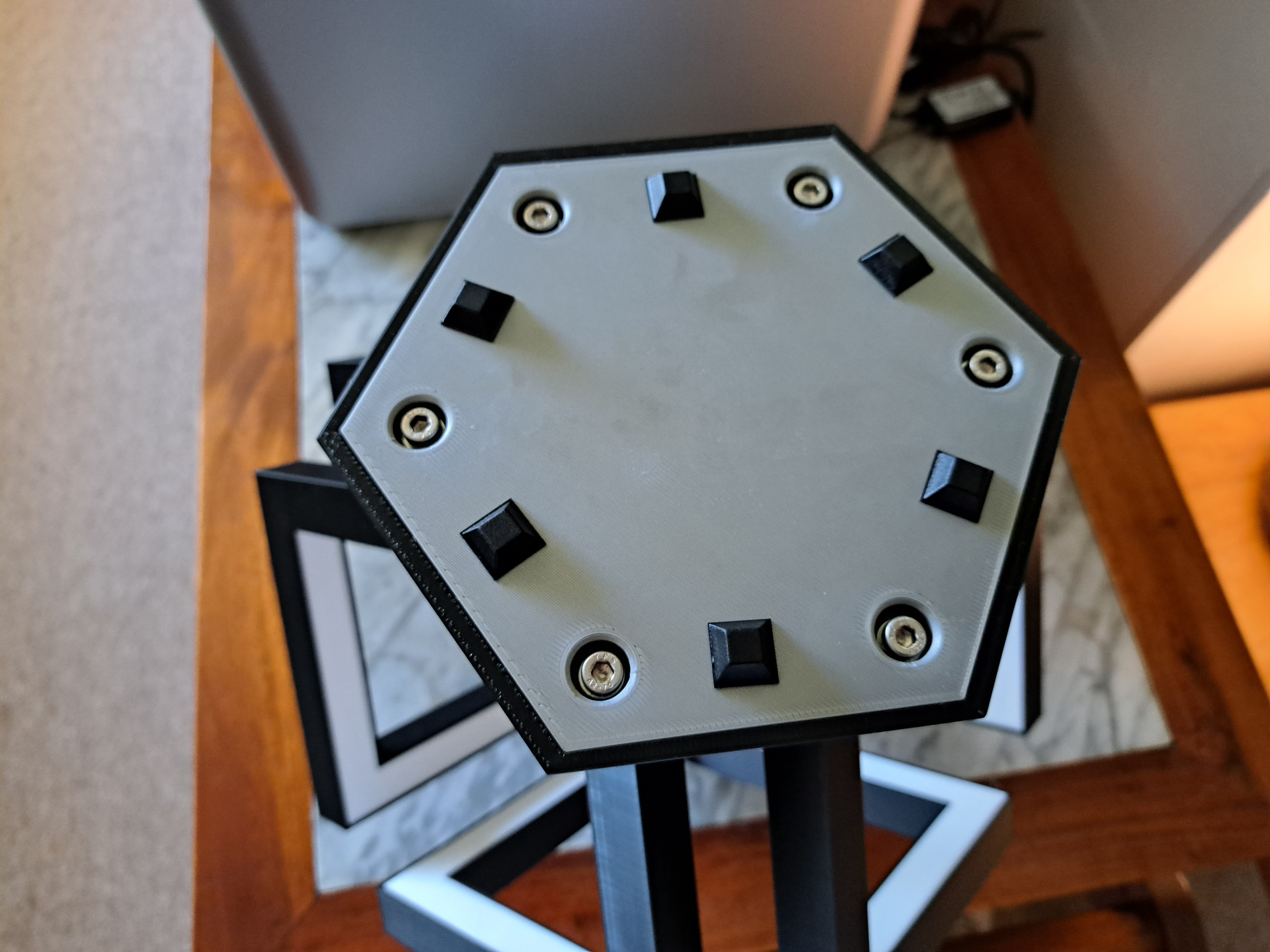 Miniatura 7 do modelo 3D Infinity Cube Light Geometric Base