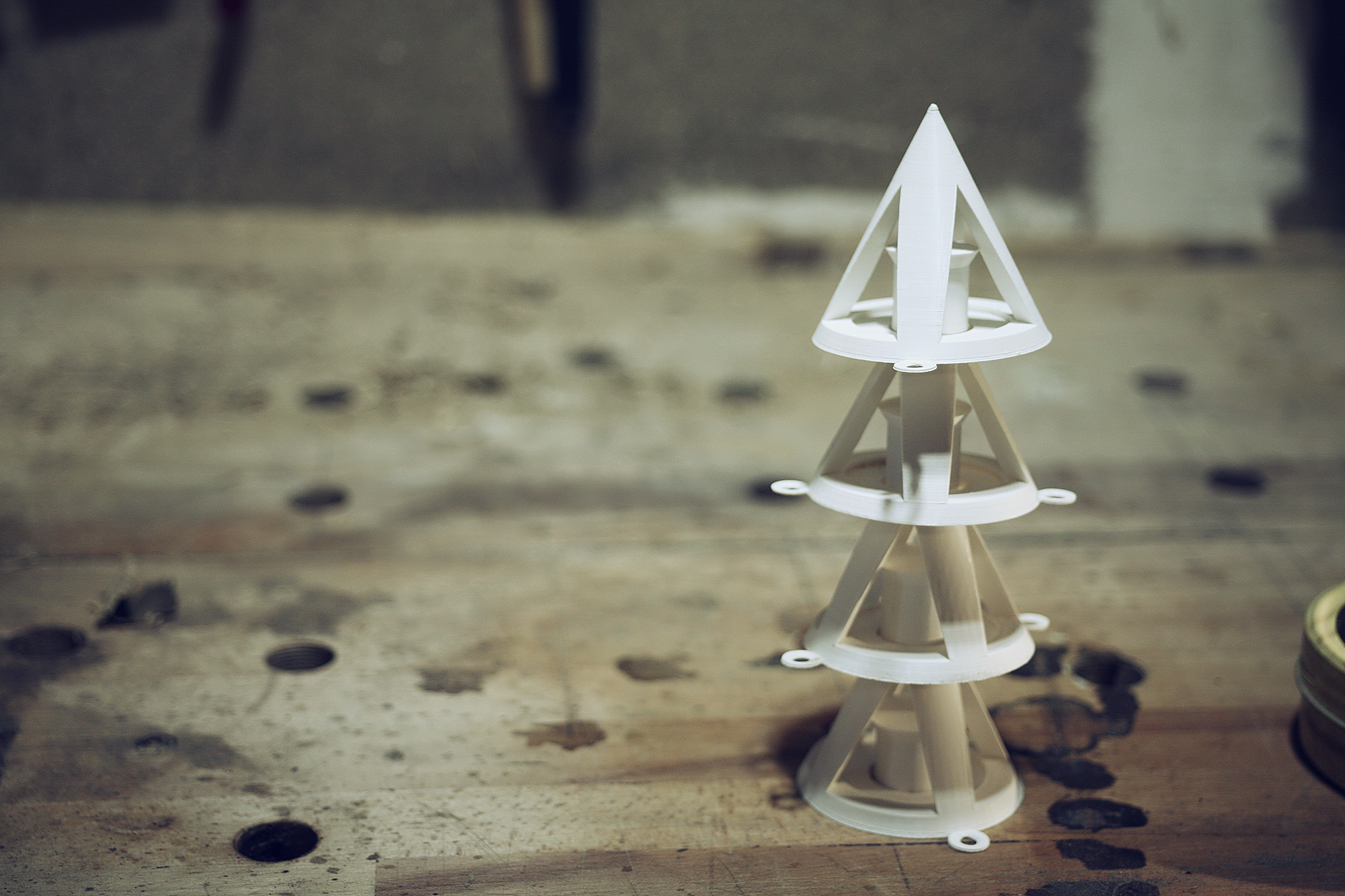 Painters Cone for 19mm and 20mm workbench dog holes e.g. Festool MFT — miniatura 4