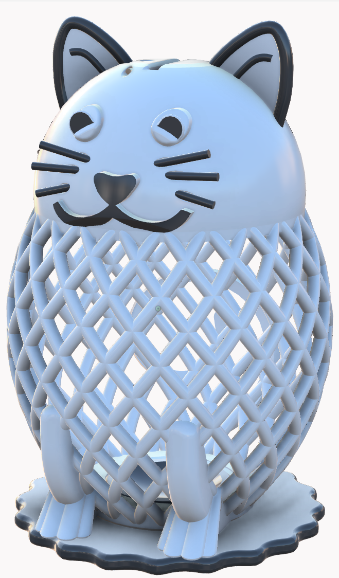Cat Wobble-Ear Piggy Bank