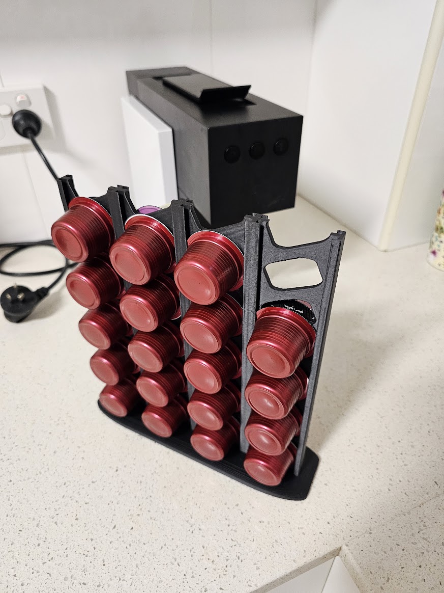 Aldi Coffee Pod Holder by Smurftech Download free STL model