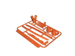 Weapons Pack 1 - 13 Unpainted Metal Fantasy Miniatures For RPG & Wargaming (Dark Heaven Legends)