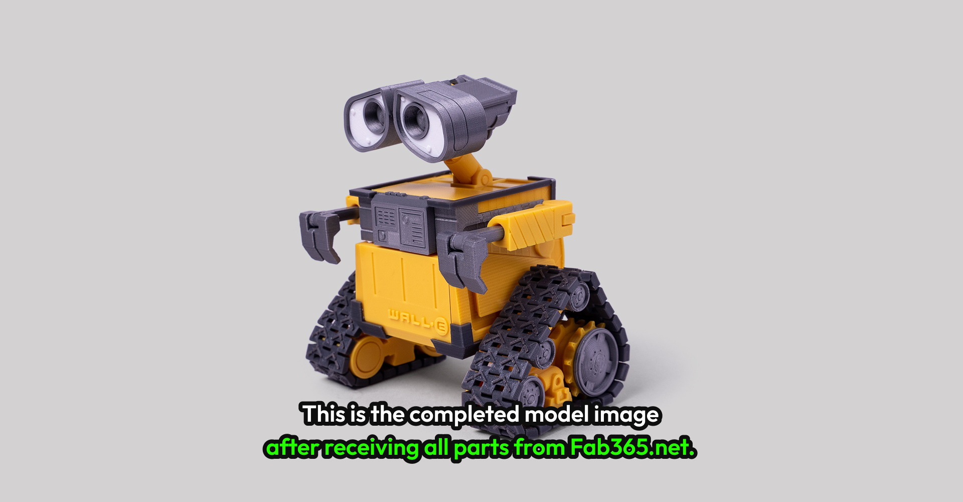 WallE Print in place, Articulated autorstwa FAB365 Pobierz darmowy