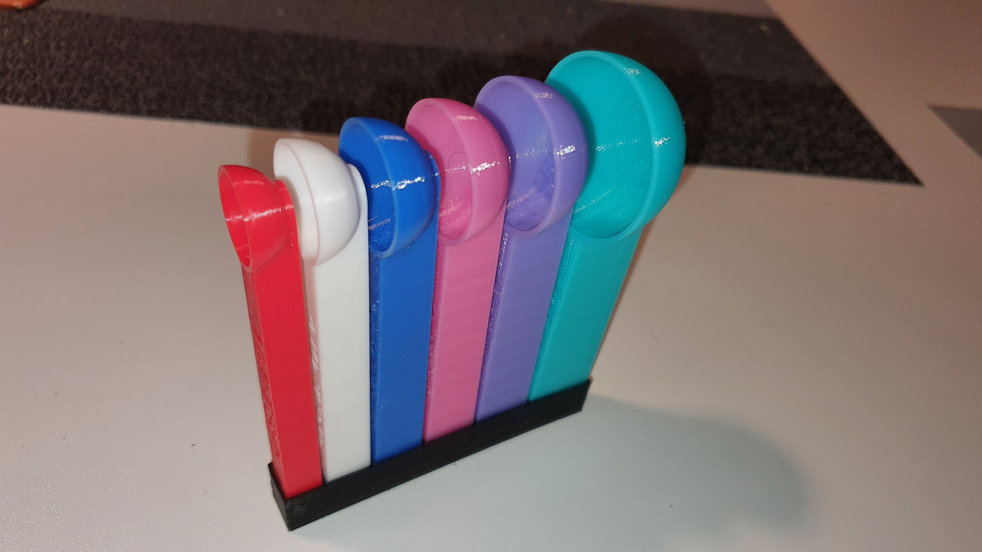 Measuring Spoons With TPU Base