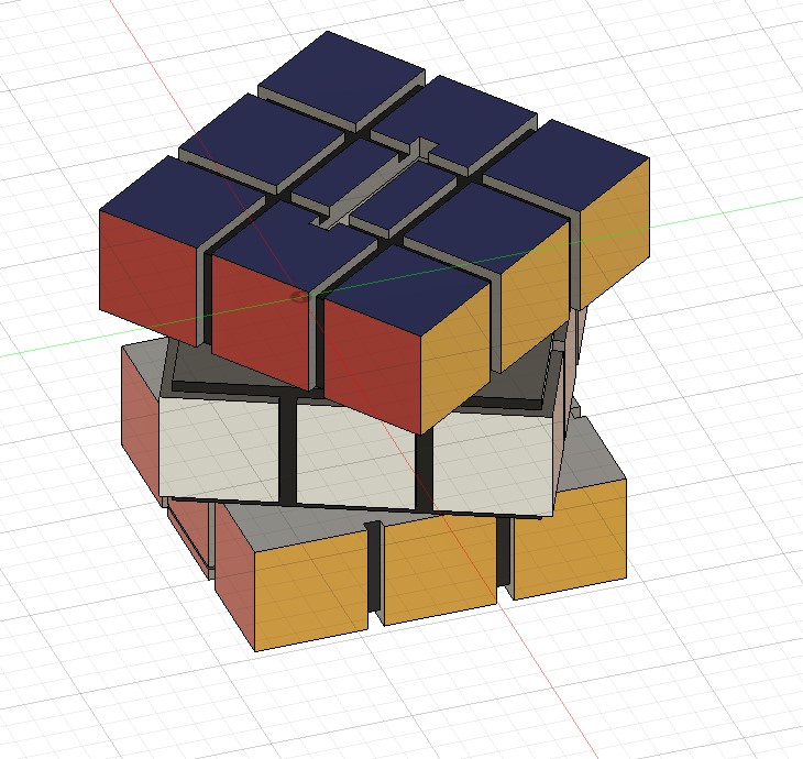 RUBIK CUBE BANK (Really Rotates)