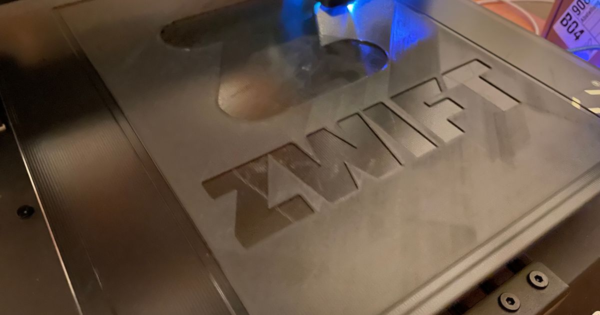 Zwift Logo Plate por fsrxc Descargar modelo STL gratuito