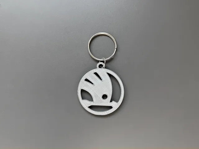 Skoda keychain