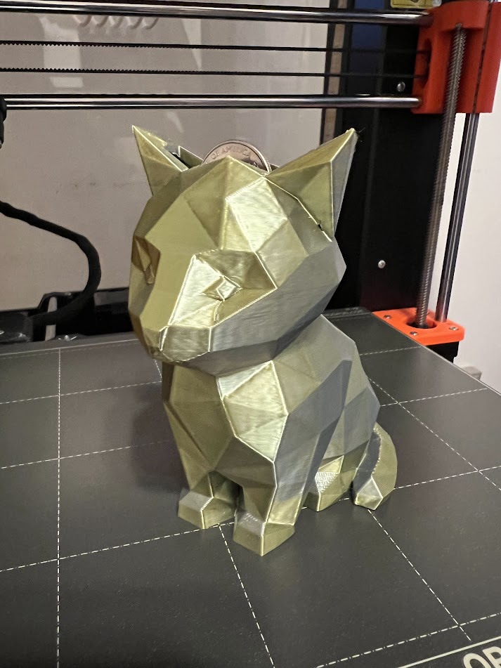 Cat Bank 3D model thumbnail