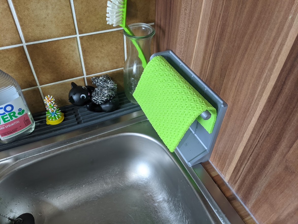 sponge cloth holder