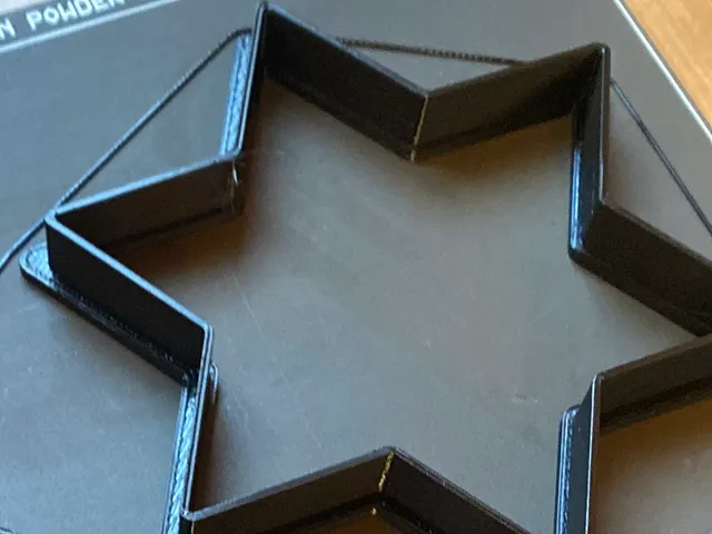 Cookie cutter star / Stechform Stern
