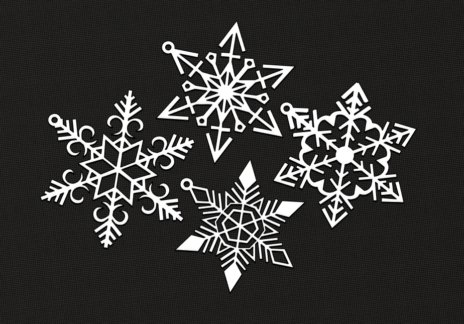 hanging snowflake collection
