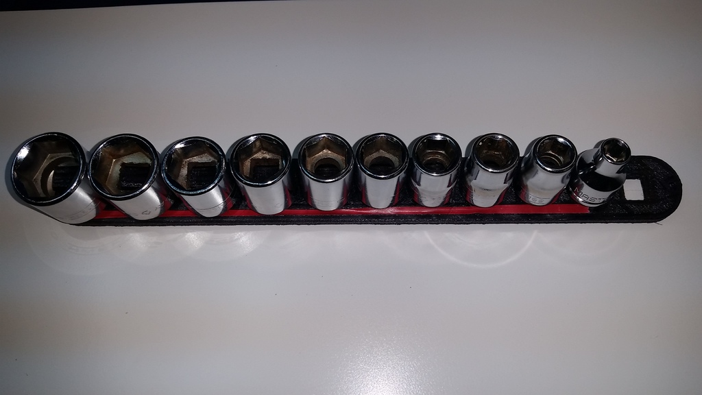 3/8" Socket Wrench Organizer