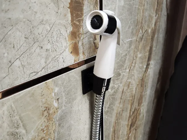 Suporte para ducha de banheiro.