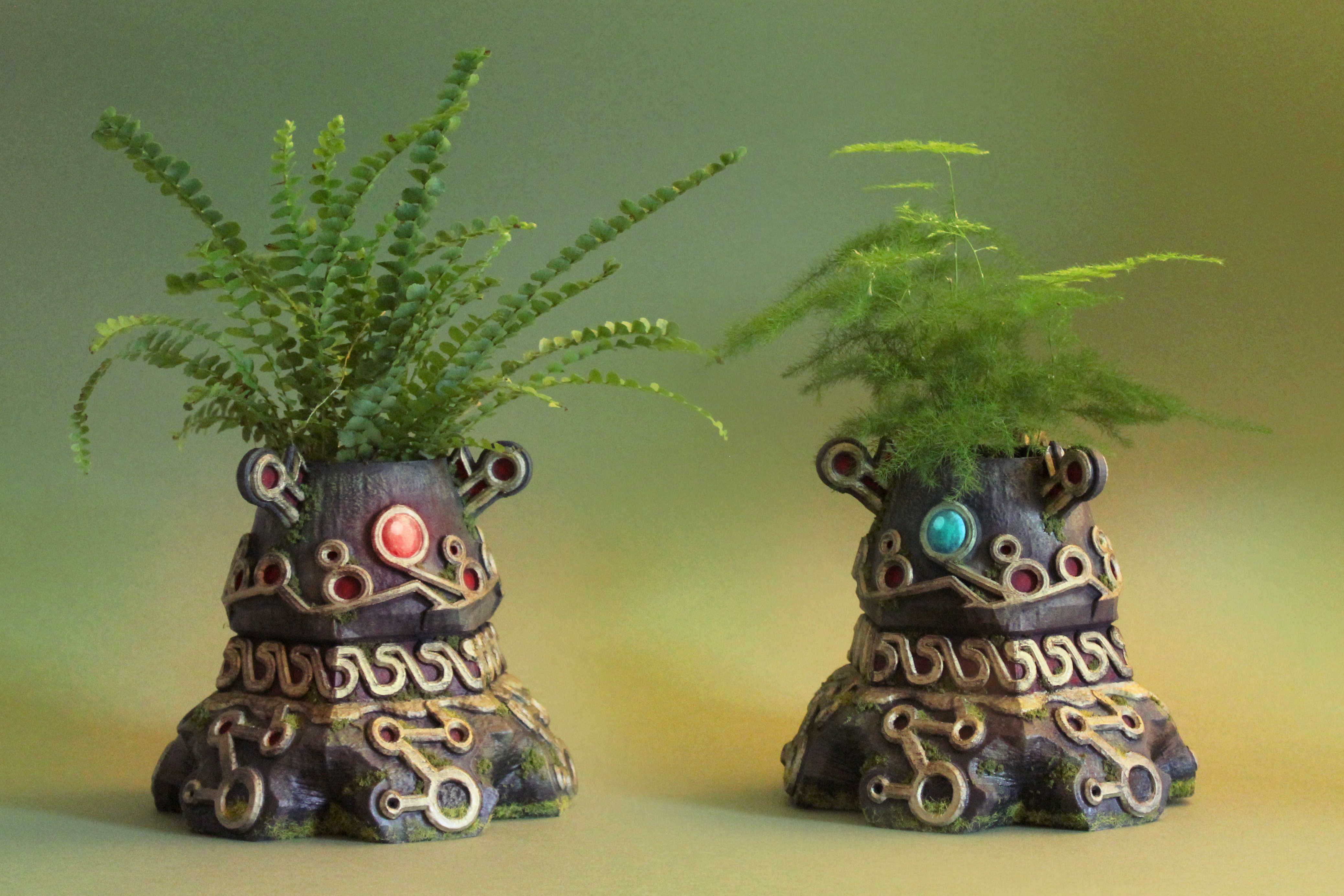 Decayed Guardian planter from Zelda BOTW