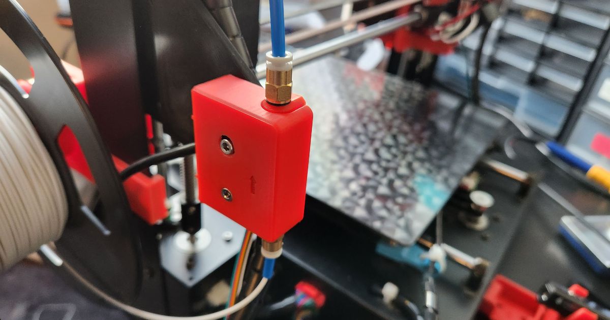 Anycubic i3 Mega Reverse Bowden Holder by MissingNo | Download free STL ...