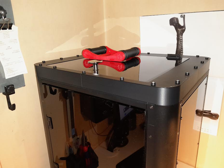 Kingroon KLP1 riser 30mm and higher and wider TPU feet