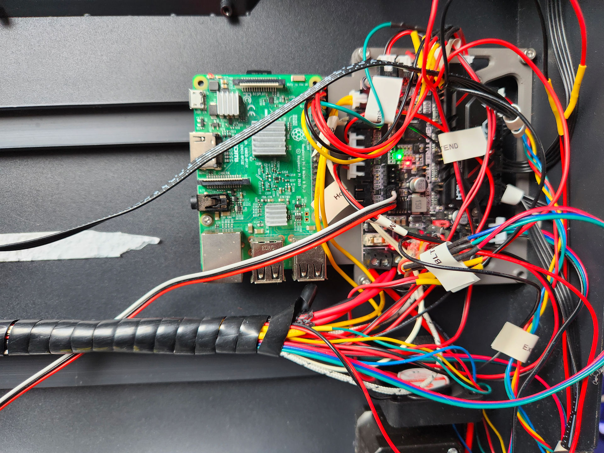 SKR Pico and Raspberry Pi Mount for the Twotrees Sapphire Plus by 