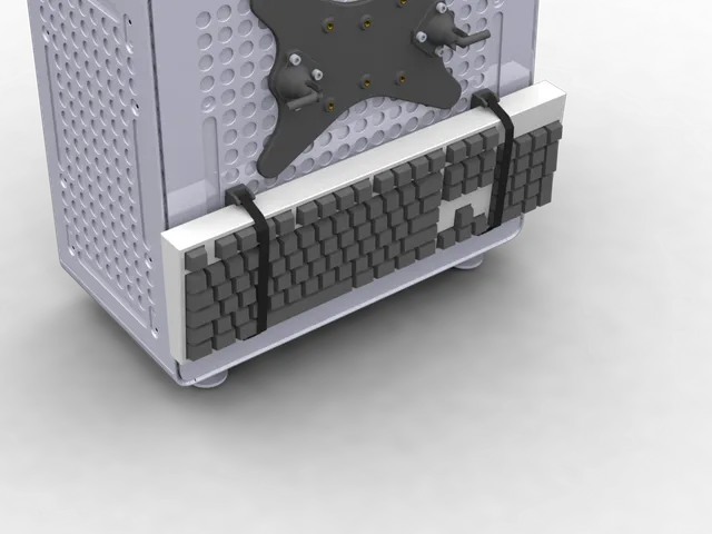 Keyboard holder for Qube 540
