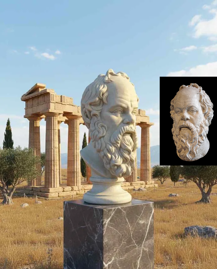 Socrates Bust