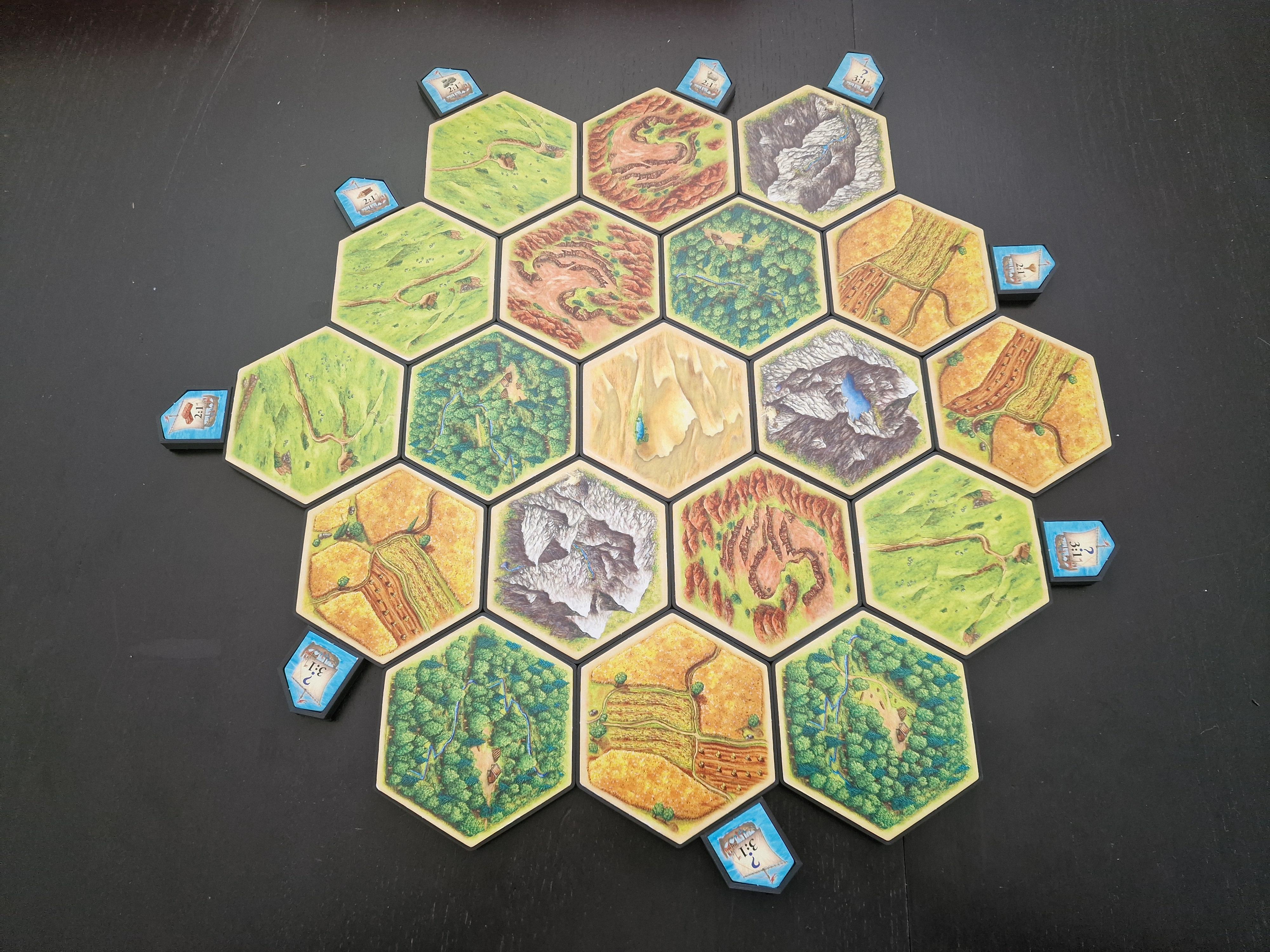 Settlers of Catan Cylinder 4mm Magnetic Port Shell