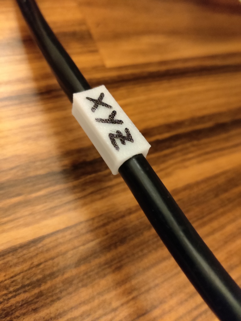 Cable Marker by Slimster Download free STL model