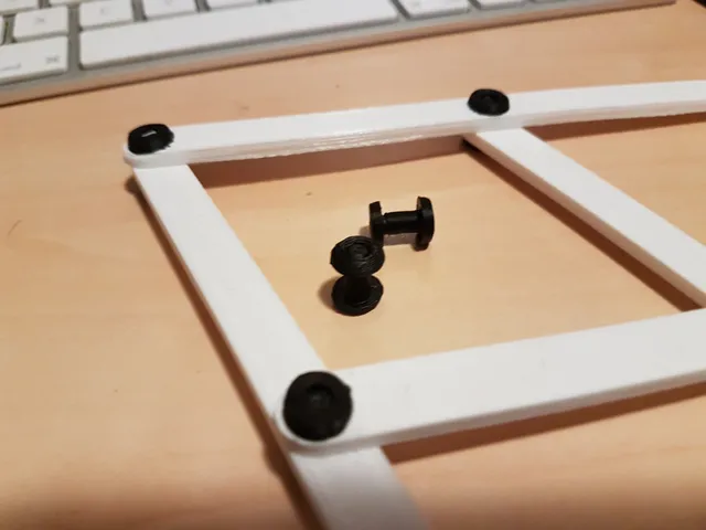 Plastic bolt