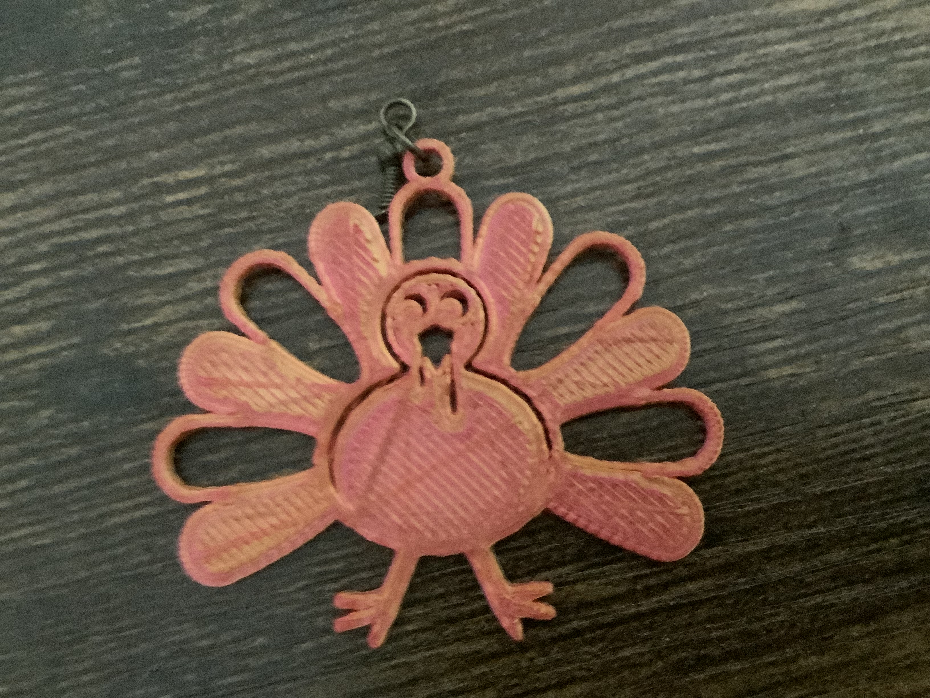 Miniatura 2 do modelo 3D Turkey Earrings