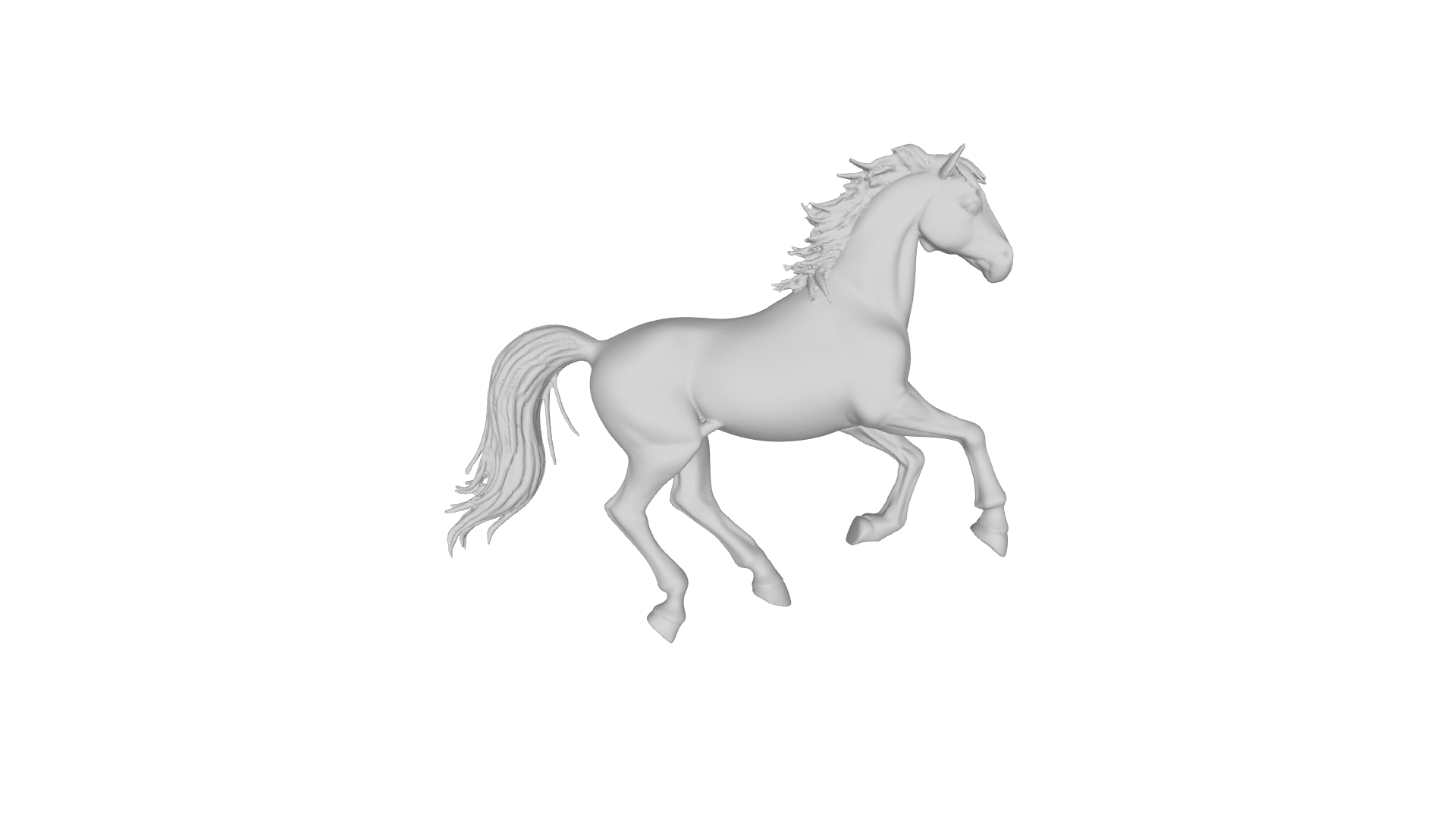 horse running
