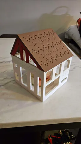 House Candle Holder