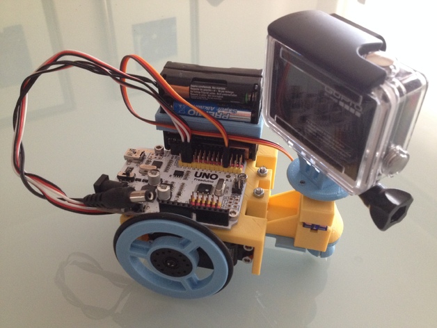 Miniatura 2 do modelo 3D GOPROBOT V1.0