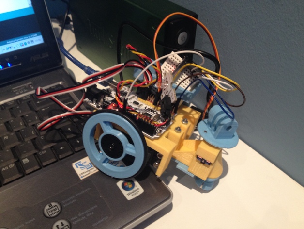 Miniatura 4 do modelo 3D GOPROBOT V1.0