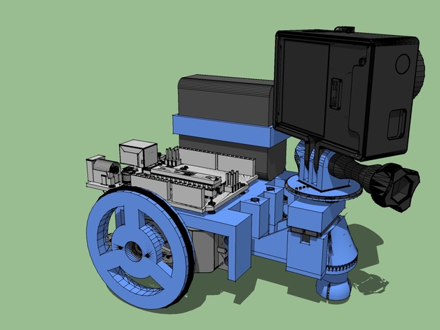 Miniatura 7 do modelo 3D GOPROBOT V1.0