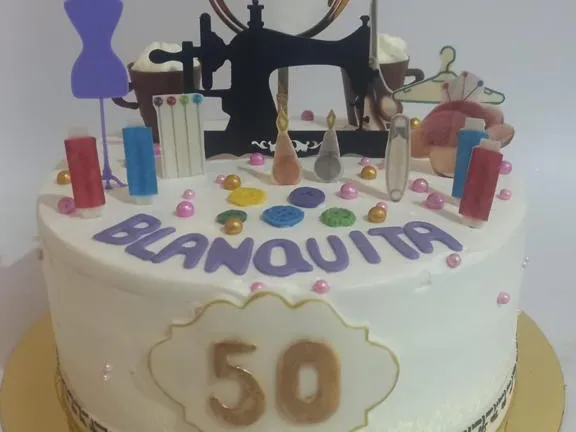 sewing machine Cake Topper