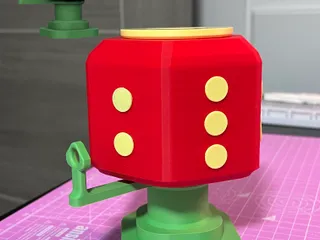 The Working Dice Piggy Bank by Peter Martin | Download free STL