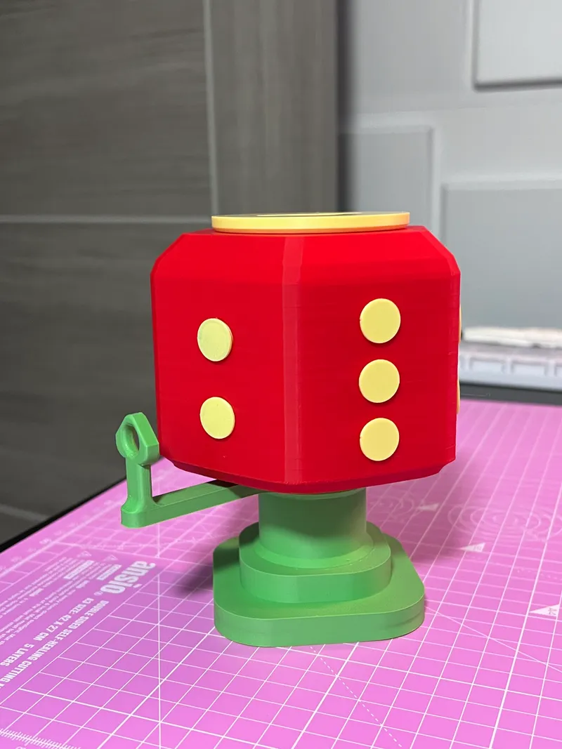 The Dice Piggy Bank by Peter Martin | Download free STL model