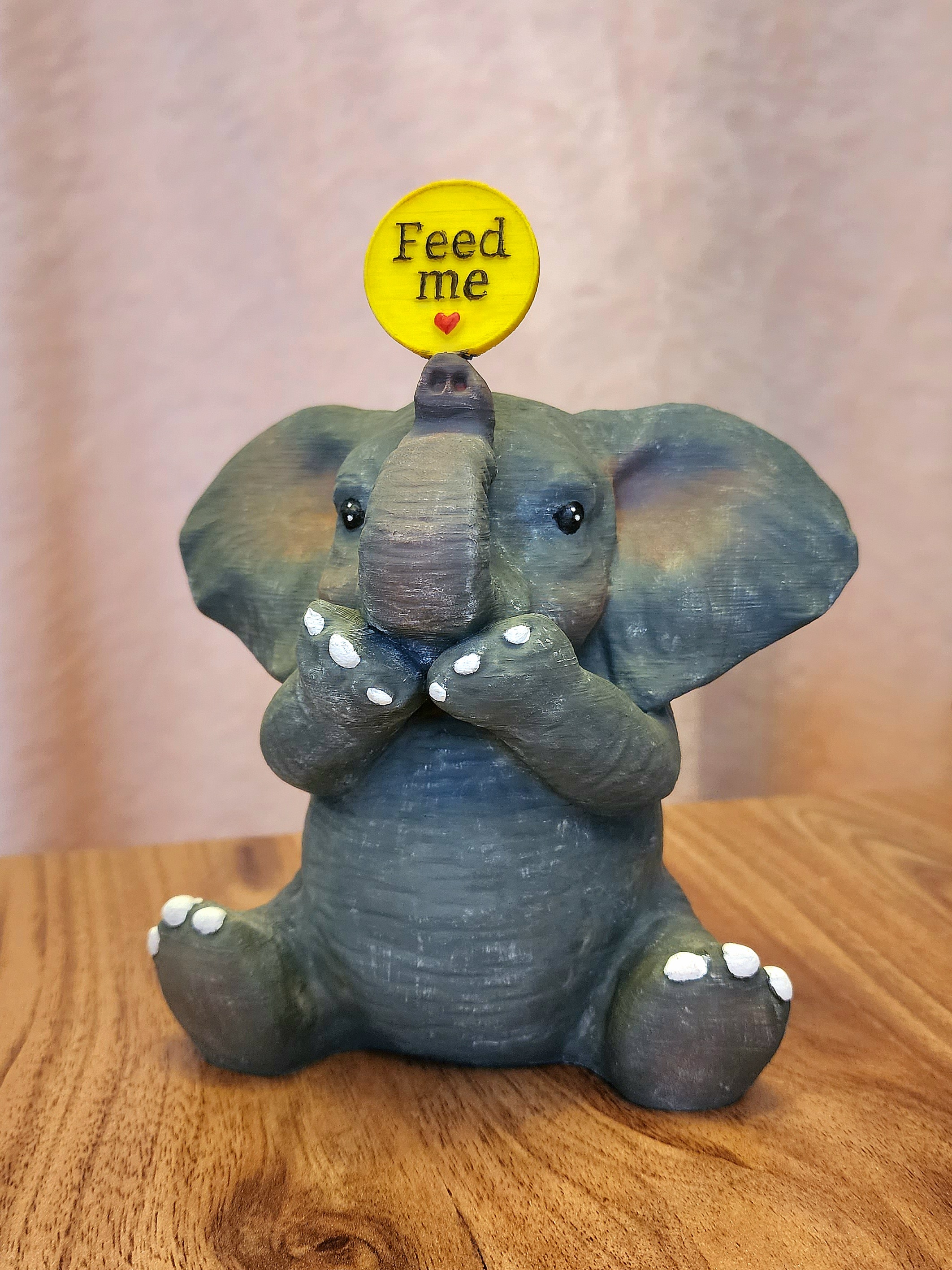 Elephant (Piggy Bank) by midnightideas Download free STL model