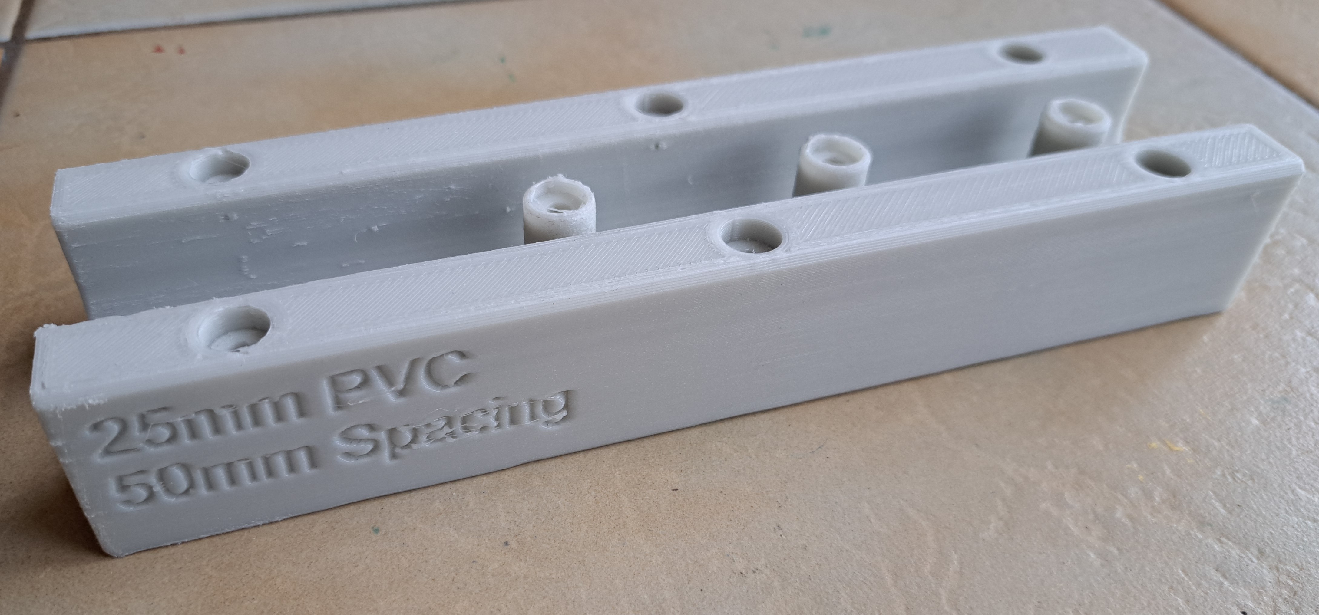 25mm PVC Pixel Jig (50mm Spacing) by kmw25 Download free STL model