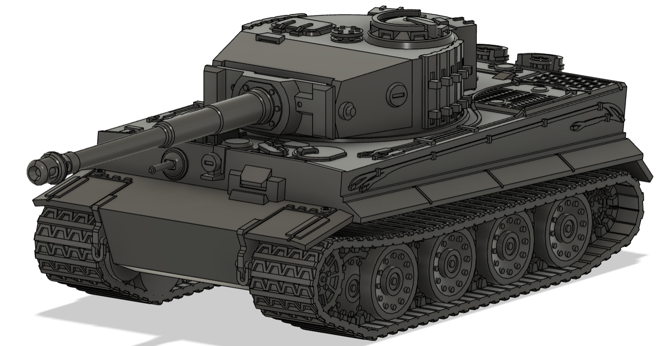 Panzerkampfwagen VI Tiger 1 Ausf. E- Version 2 by DeltaX | Download ...
