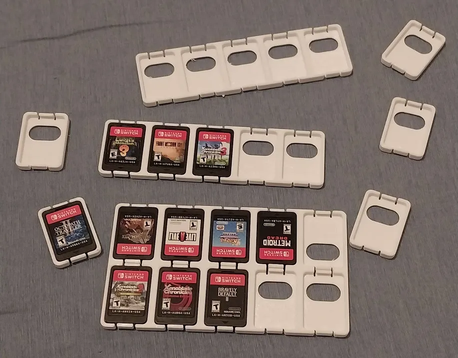 The Better Slim Nintendo Switch Cartridge Carrier by Bearbutticus