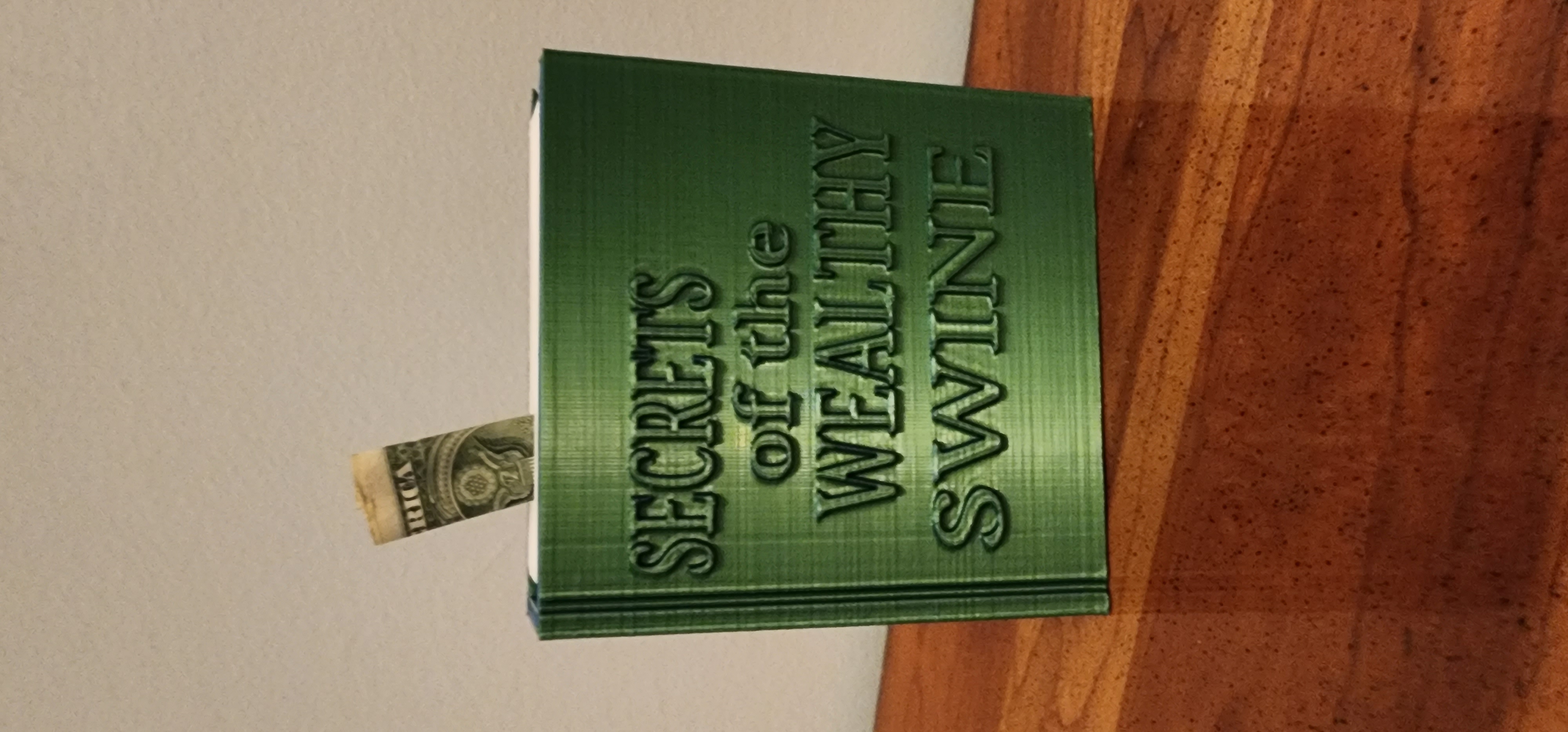 Hidden Book Bank by Monica Cogan | Download free STL model | Printables.com