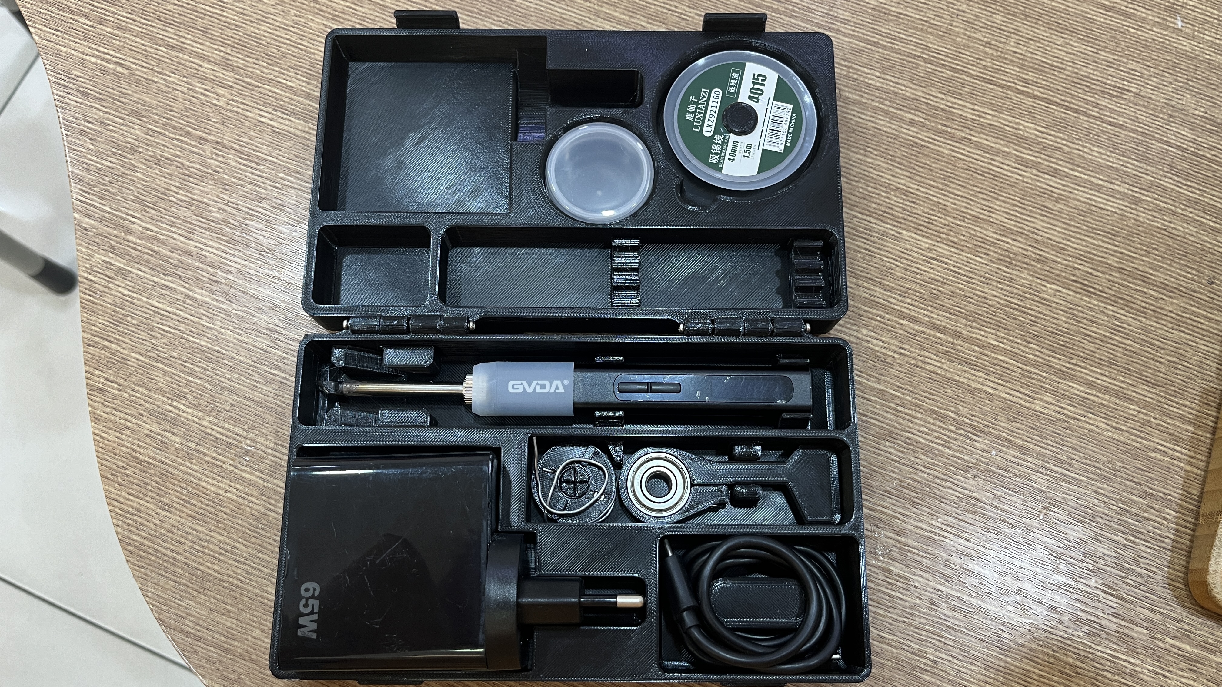 Case for GVDA electric soldering iron 3D model thumbnail