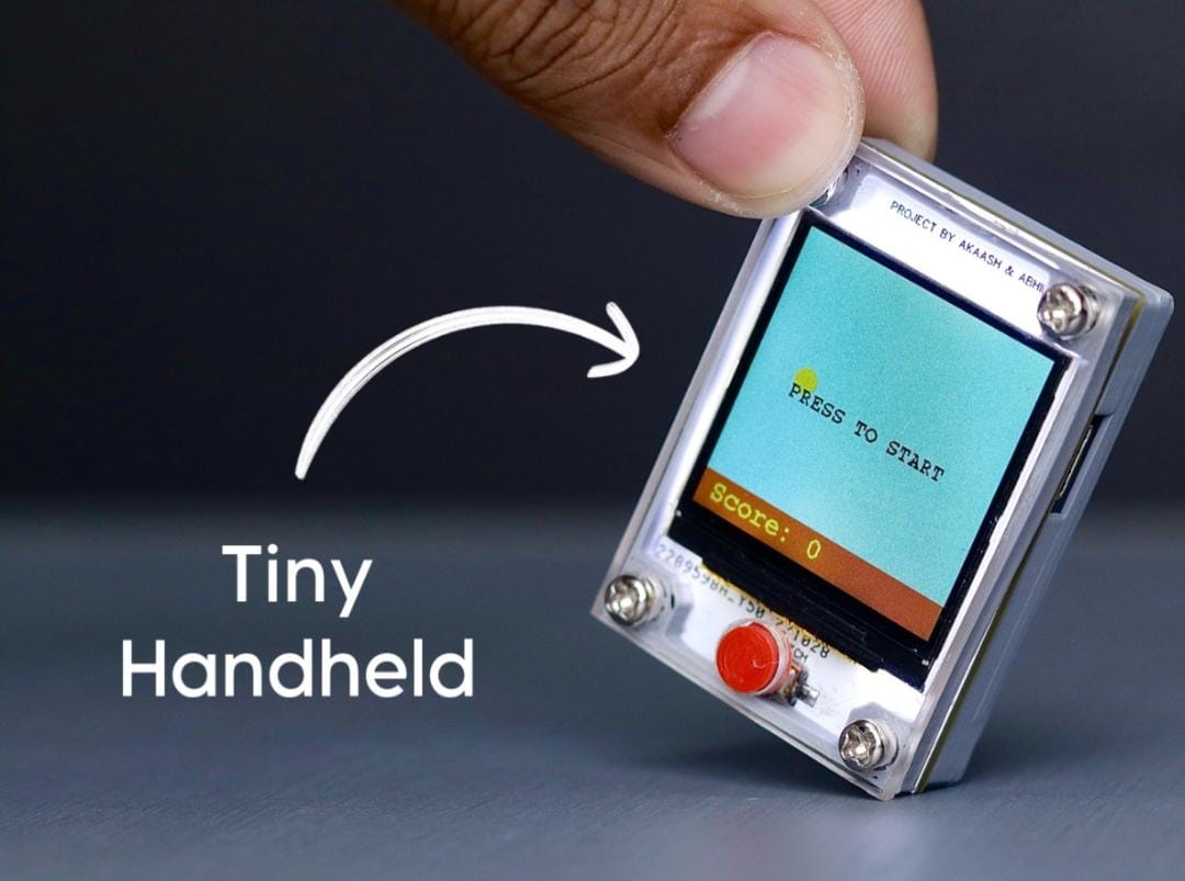 Tiny Handheld Game with Arduino - Beta by The Wrench | Download free STL  model | Printables.com