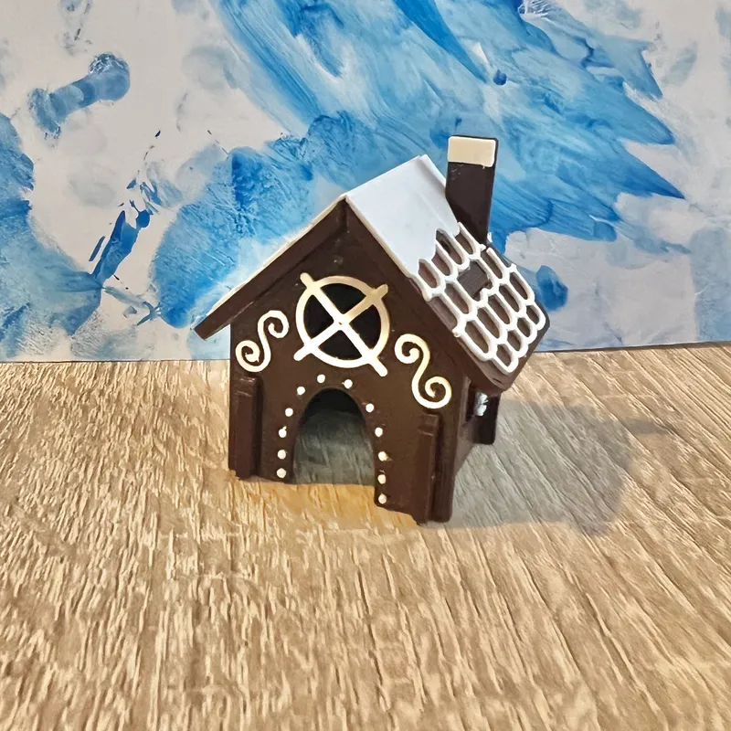 Gingerbread House Kit Card by Nakozen, Download free STL model