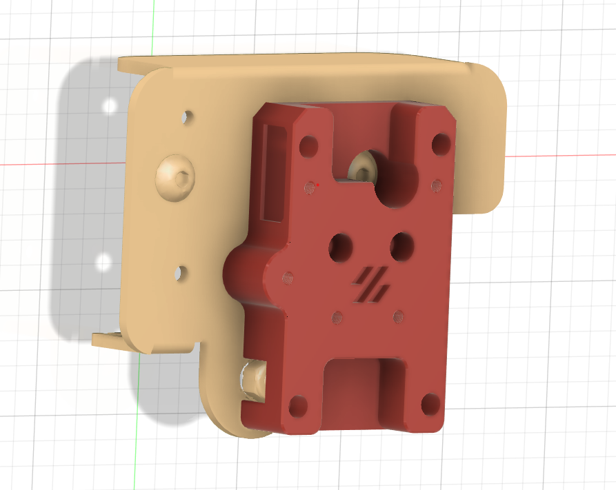 Stealthburner Mount + Bowden Adapter for CR10S Pro and CR10 Max by