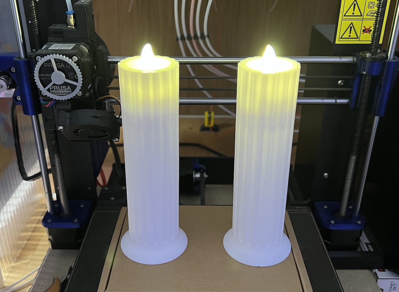 LED Tealight Candle Holder
