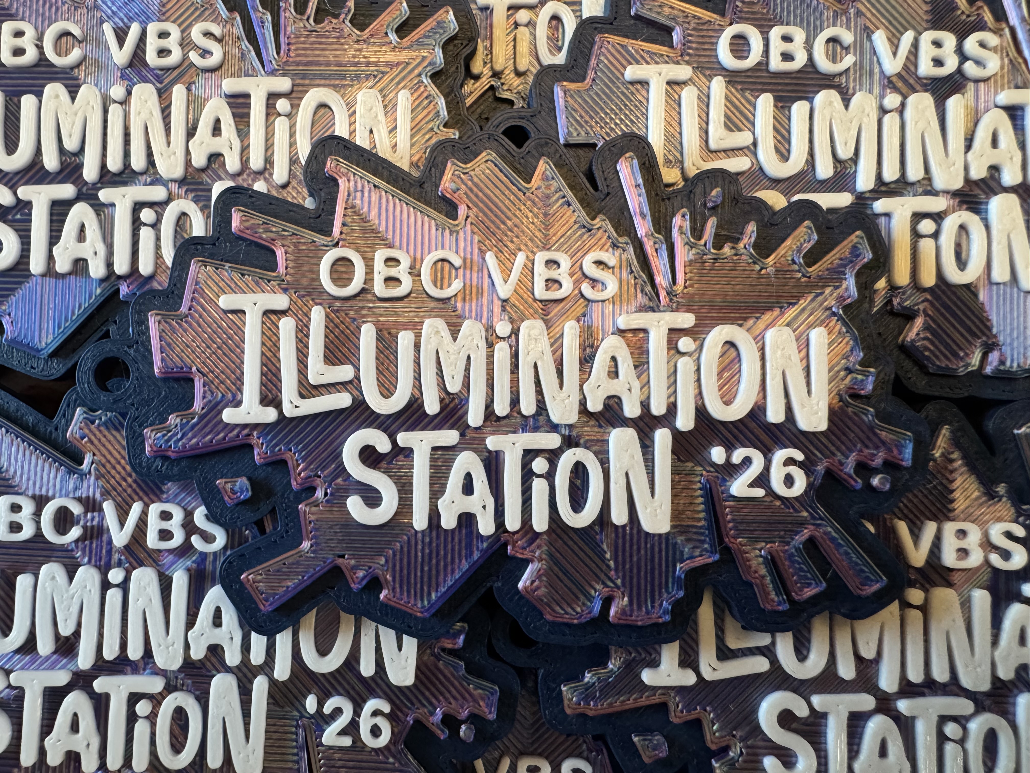 Customizable VBS 2026 Keychain (No AMS)