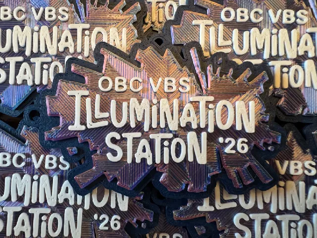 Customizable VBS 2026 Keychain (No AMS)