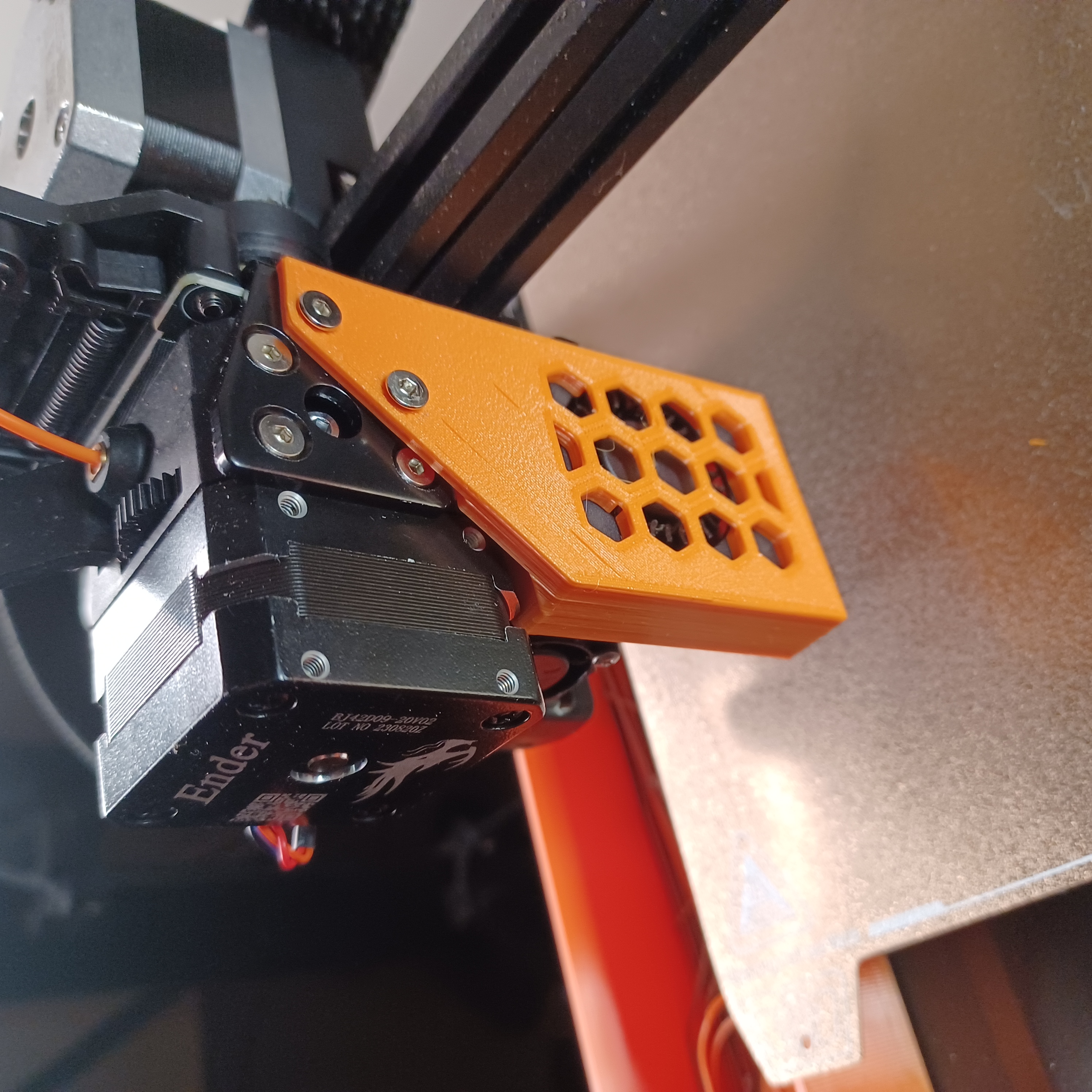 Honeycomb Fan Shroud for Ender 3 v3 SE