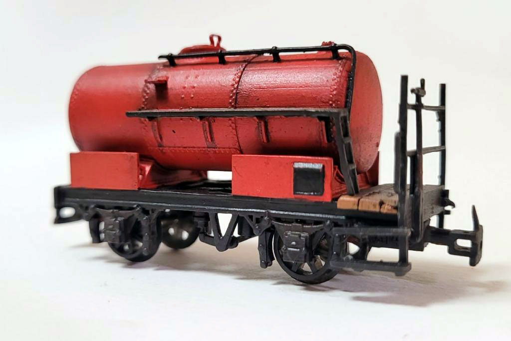 H0m Schmalspur-Kesselwagen 99-01-98